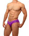 Solid Purple Bikini - Swimbriefs