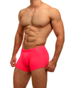 Solid Dark Pink Boxer Brief - Swimbriefs