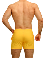 Solid Yellow Swimshorts - Swimshorts