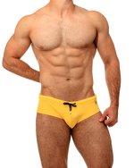 Solid Yellow Brief - Swimbriefs