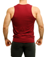 Solid Red Wine Tank Top - Tank Tops
