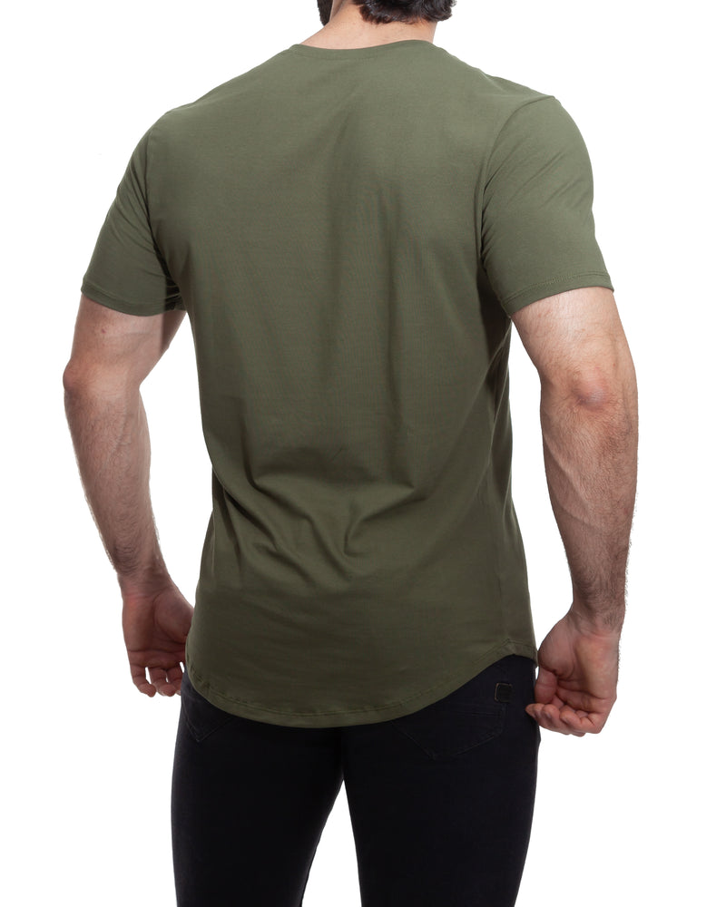 Olive Green Sport T-Shirt