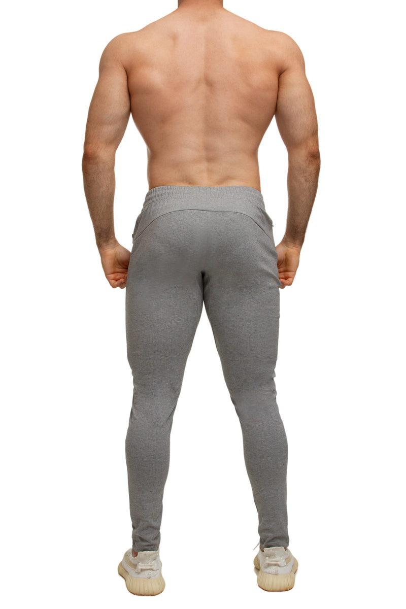 Light Grey Slim Sweatpants – Along Wear